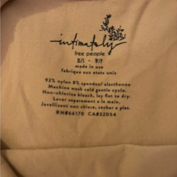 Free People Intimately Beige Lingerie Slip NWT - Picture 7 of 7